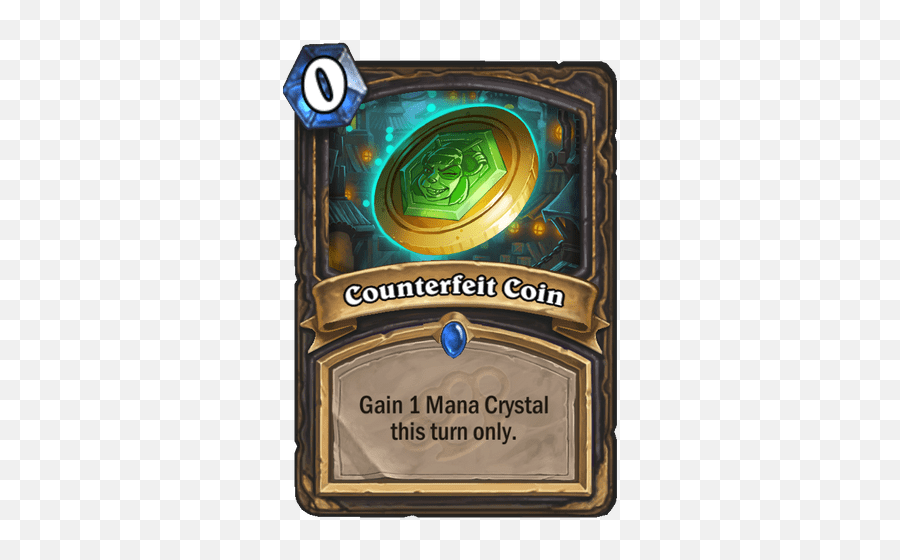 Legend 94 Wild Tempo Kingsbane Rogue By Smudgehs - Counterfeit Coin Hearthstone Png,Secret Of Mana Logo