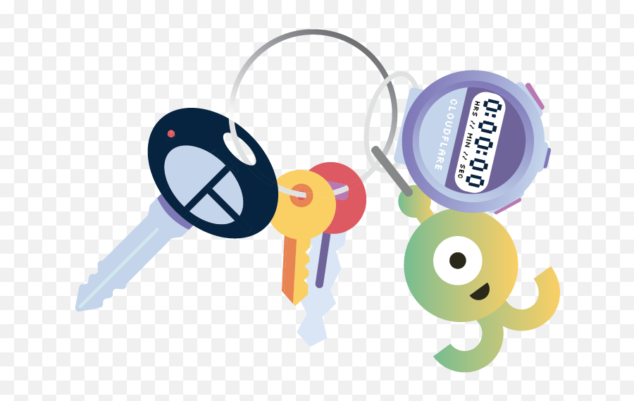 Key Ring By Kari Linder For Cloudflare - Key Png,House Key Png