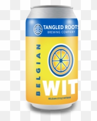 Belgian Wit - Tangled Roots Brewing Co Language png