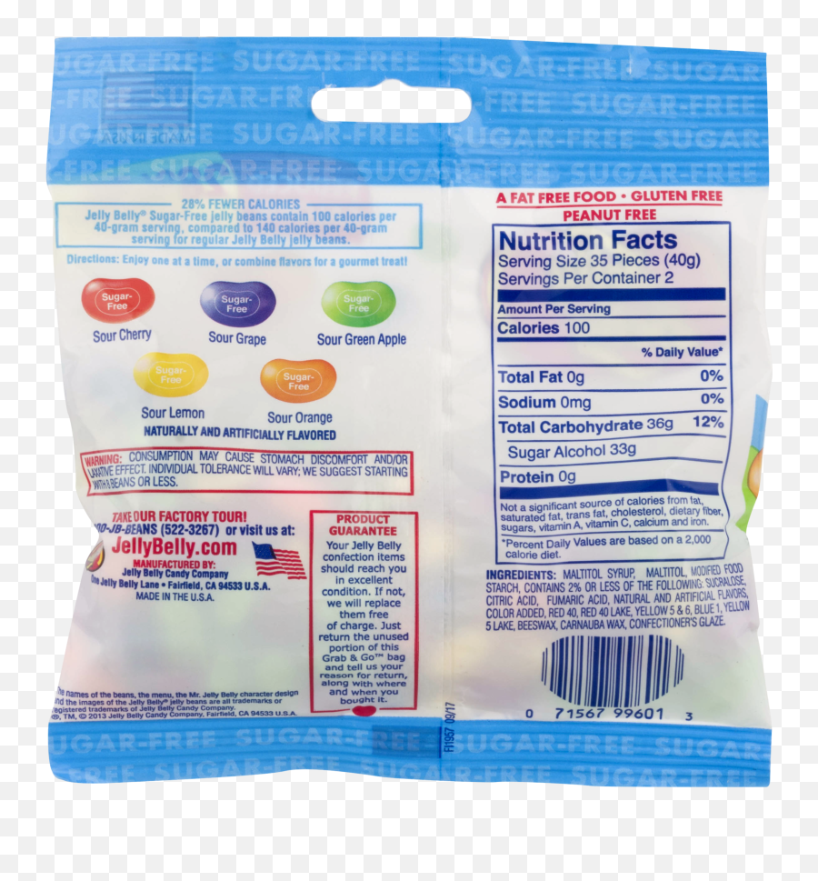 Jelly Belly Sugar - Free Sours Candy 28 Oz Png,Jelly Belly Logo