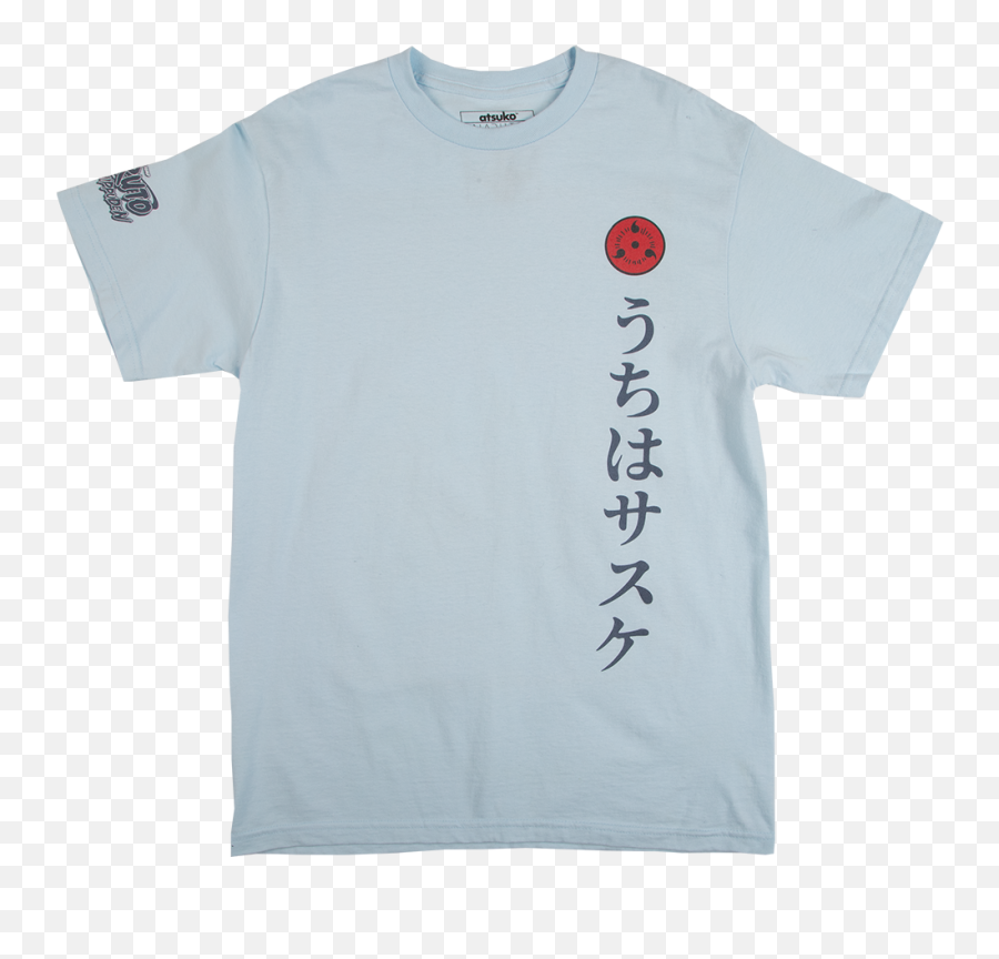 Naruto Sasuke Venomous Aura Blue Teeu2013 Atsuko - Short Sleeve Png,Dbz Aura Transparent