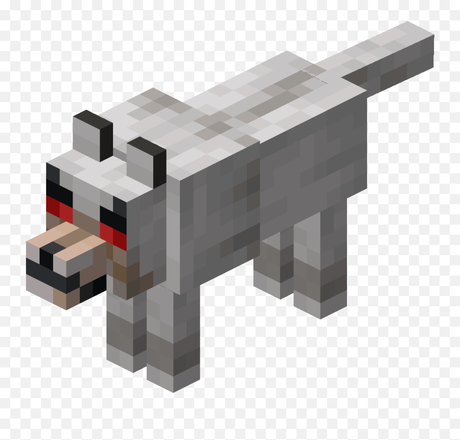 Minecraft Characters - Tv Tropes Minecraft Wolf Png,Minecraft Health Bar Png
