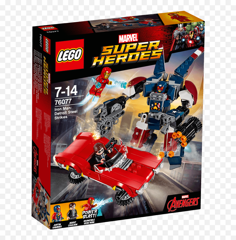 Lego Super Heroes - Iron Man Detroit Steel Strikes Lego 76077 Iron Man Detroit Steel Strikes Png,Lego Man Png