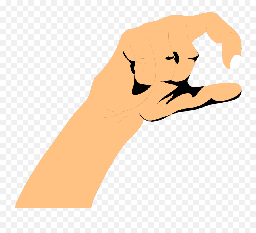 Clipart Hand Muscular - Hand Holding Cartoon Png,Hands Holding Png