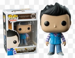 Supernatural - CastielSteve Pop Vinyl Figure Funko Png
