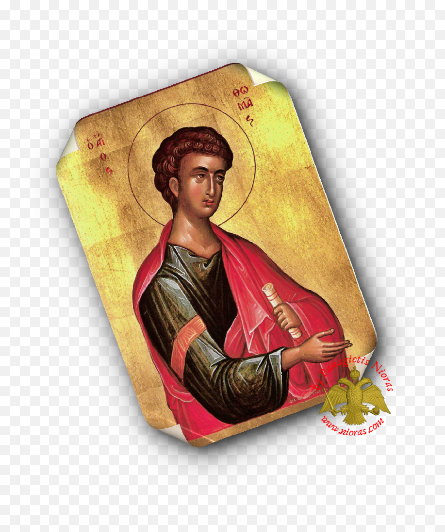 Laminated Orthodox Icons Saint Thomas The Apostle Set Of 10 - Religious Item Png,Annunciation Icon