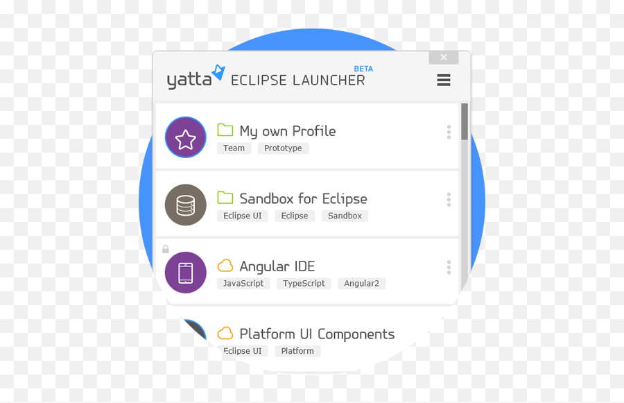 Profiles For Eclipse - Technology Applications Png,My Profile Icon