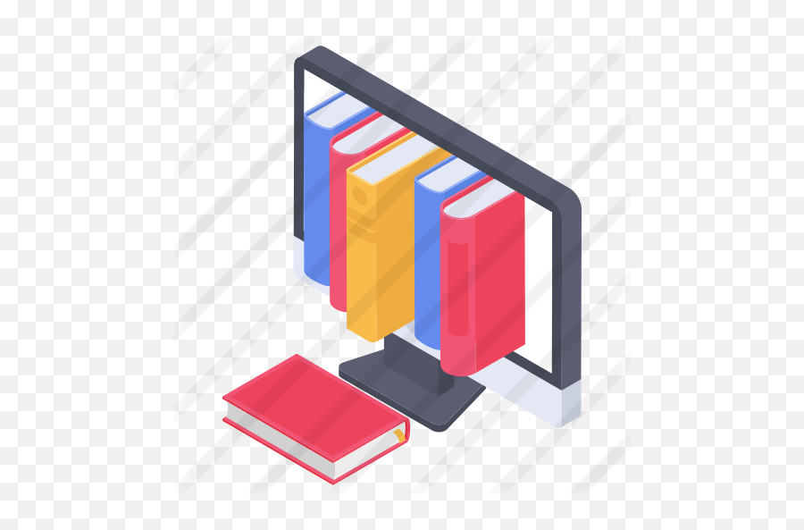 Digital Library - Vertical Png,Iibrary Icon