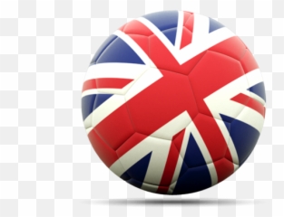 Football Icon Illustration Of Flag United Kingdom - Flag On Ball png