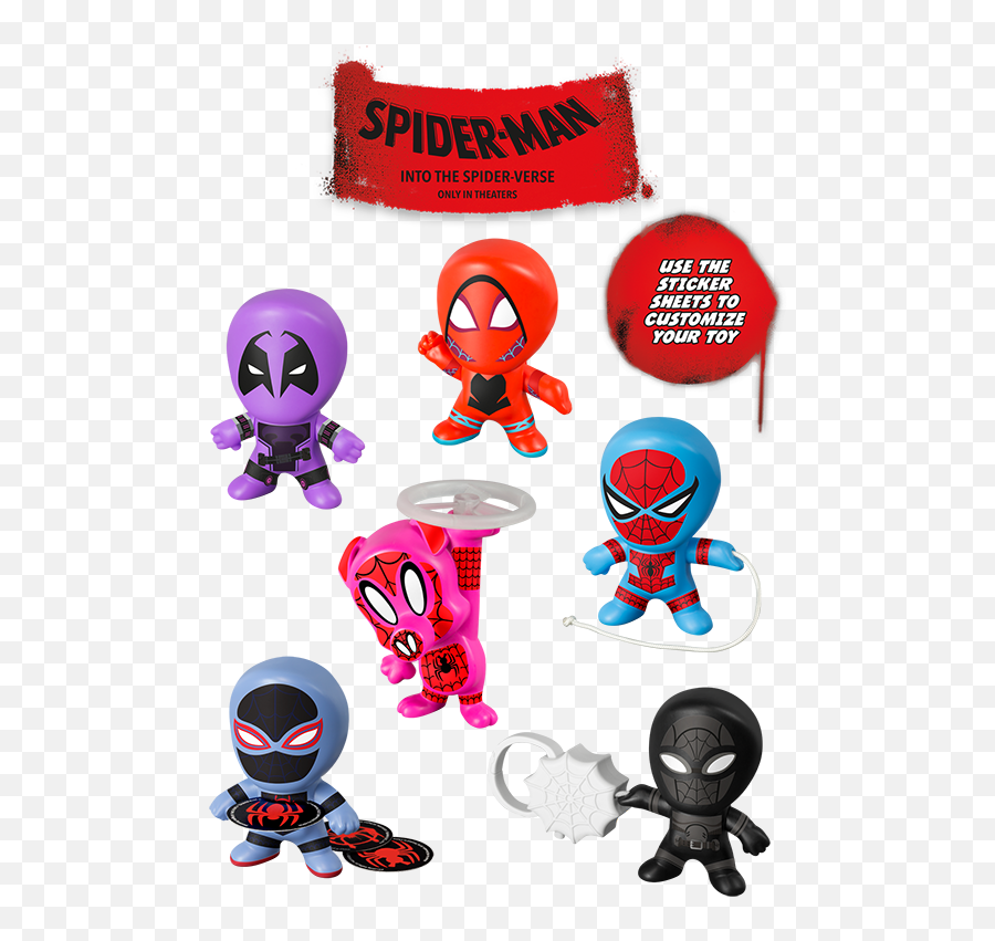 Mcdonaldu0027s Toys U2013 2018 Page 10 Kids Time - Spider Verse Miles Morales Coloring Pages Png,Spiderpig Icon