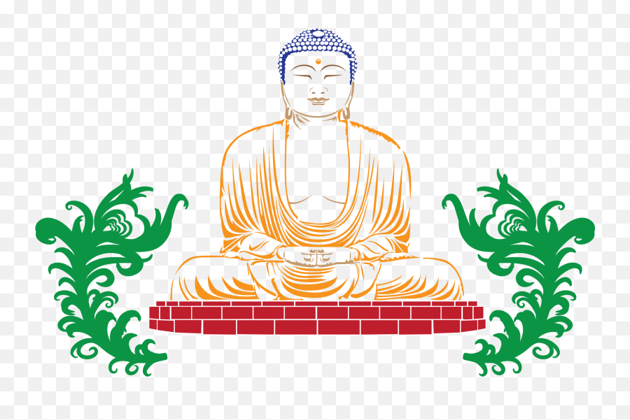 Buddha Line Art - Openclipart Sangha Boeddhisme Png,Buddhist Icon