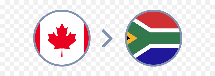 How To Send Money South Africa From Canada Xe - Sending Money To Uk From South Africa Png,Sa Flag Icon
