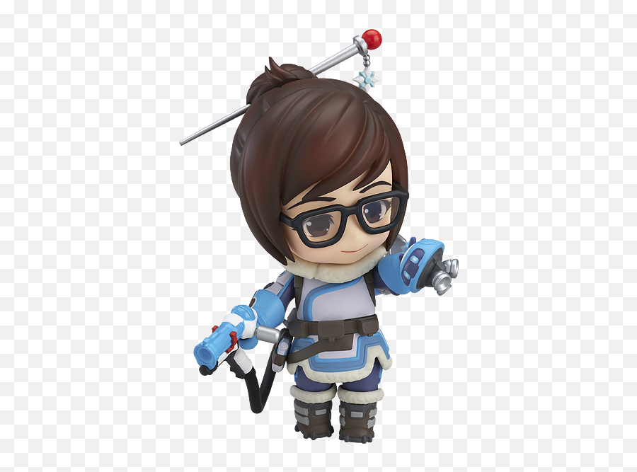 Download In Contrast To The Yay Emote Companion - Overwatch Chibi Figures Png,Mei Overwatch Png