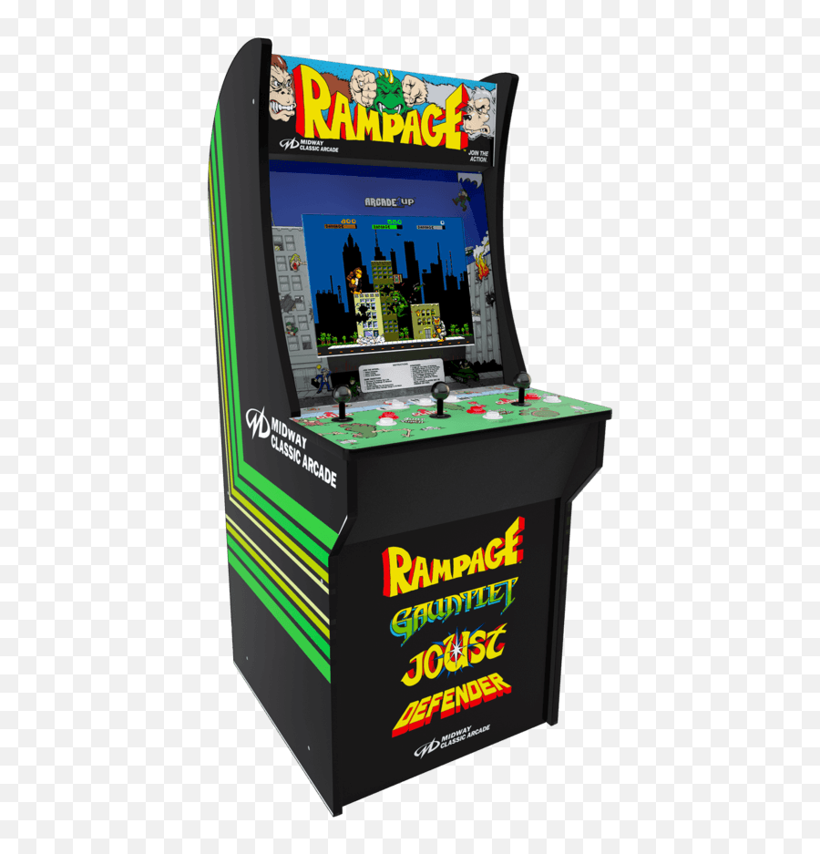 Arcade1up Mod Kit Bundle - Arcademodup Rampage Arcade Machine Png,Cherry Mobile Omega Icon 4gb