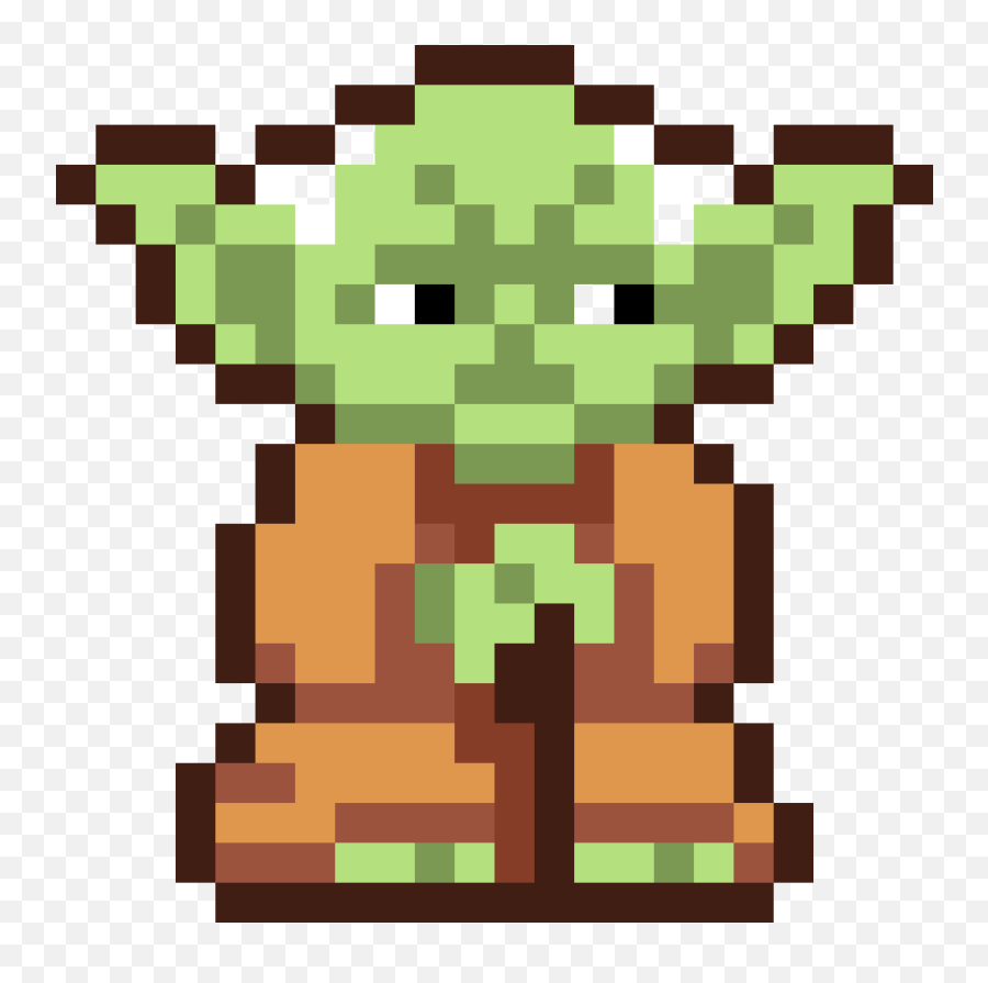 Pixilart - Yoda By Will Yoda Pixel Art Png,Yoda Png