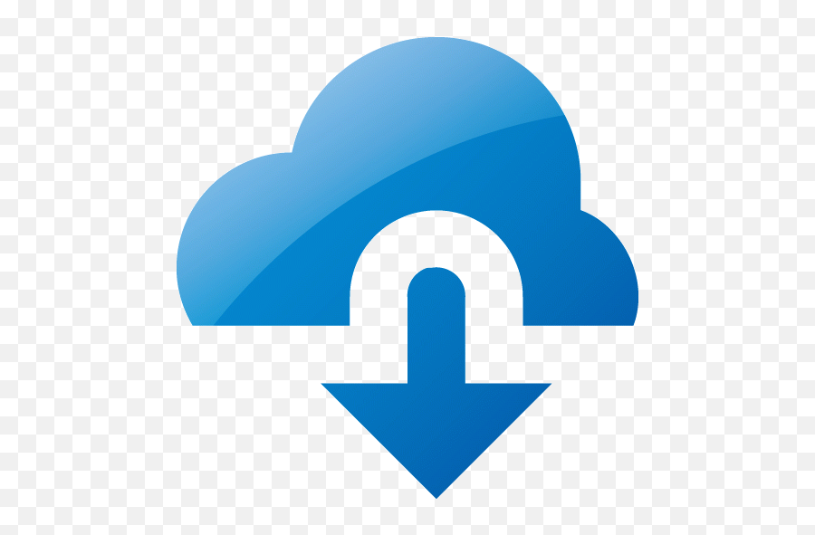 Web 2 Blue Cloud Download Icon - Red Cloud Icon 512x512 Download File Gif Icon Png,Red Download Icon