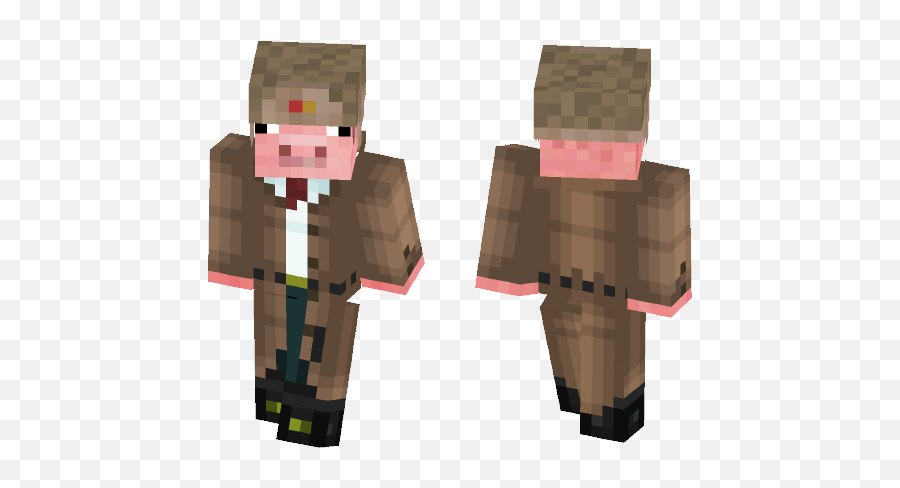 Soviet Pig Minecraft Skin - Red Bear Minecraft Skin Png,Minecraft Pig Png