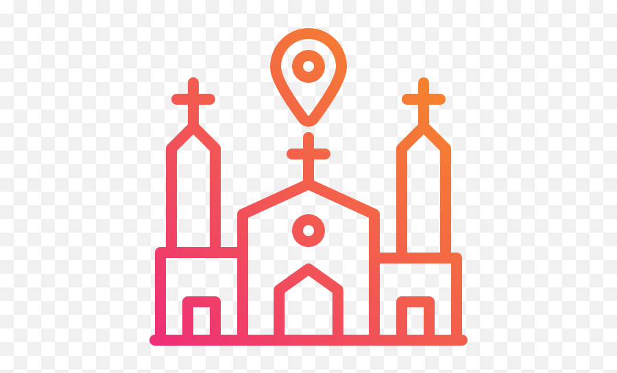 Church - Free Maps And Location Icons Illustration Png,Icon For Church