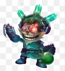 Scientists Skin Png Image Mad Scientist League Of Legends - Ziggs Lol,Scientist Png