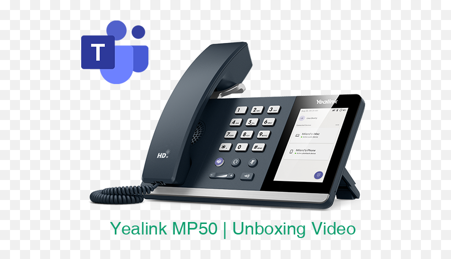 Yealink Mp50 - Usb Phone For Microsoft Teams U0026 Uc Yealink Yealink Zoom Ip Phones Png,Speaker Phone Icon