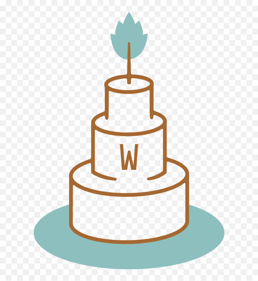 Wedding Cakes And Desserts - Whipped Bakeshop Philadelphia Png,3d Birthday Cake Icon Png