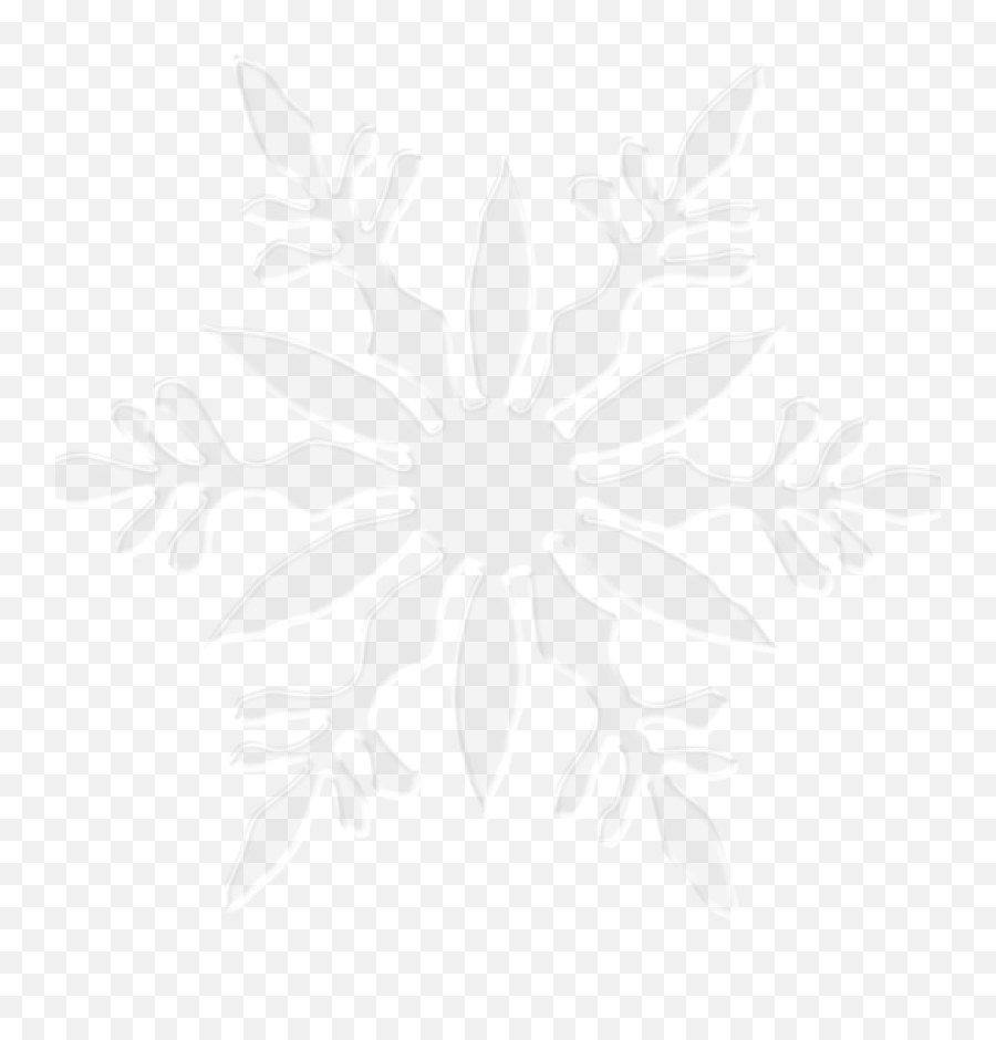 Clipart Snow Transparent Background - Transparent Background Snowflake Png,Transparent Snow