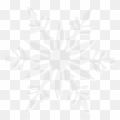 Clipart Snow Transparent Background - Snowflake Png