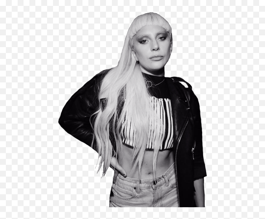 Lady Gaga 2015 Png 7 Image - Black And White Png Lady Gaga,Lady Gaga Transparent