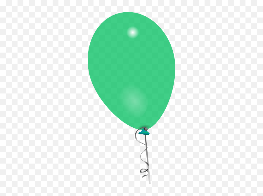 Download Hd Green Clipart Baloon - Green Balloon Transparent Balloon Clip Art Png,Balloons Png Transparent Background