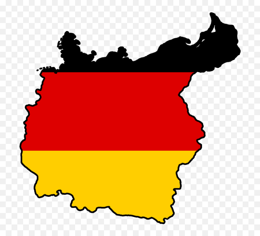 German Flag Clipart - Map Germany Flag Png Transparent Germany Flag Map Transparent,Germany Png