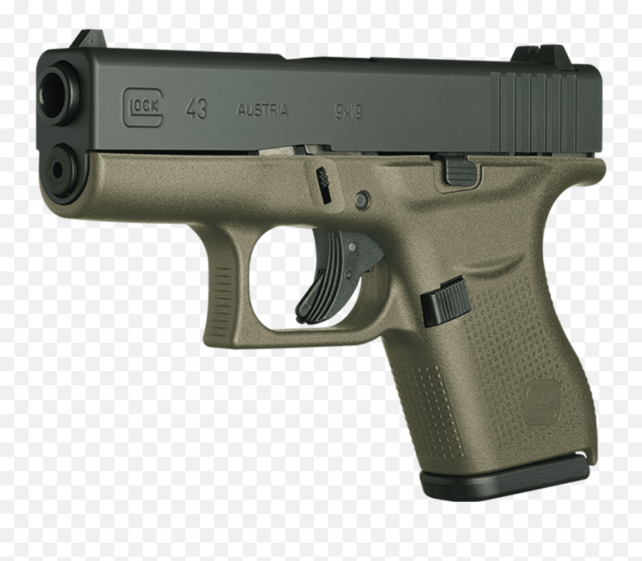 Pistol Parabellum Glock 43 - Glock 43 9mm Price Png,Glock Transparent Background