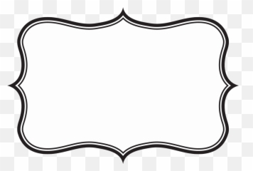 Bracket Frame Png Transparent Free For - Label Frame Png