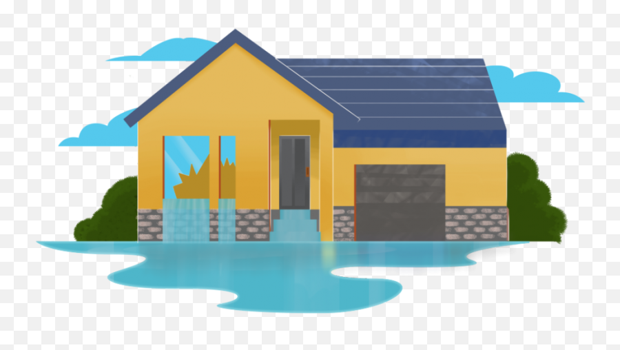 House Flood Freeuse Stock Png Files - House,Flood Png