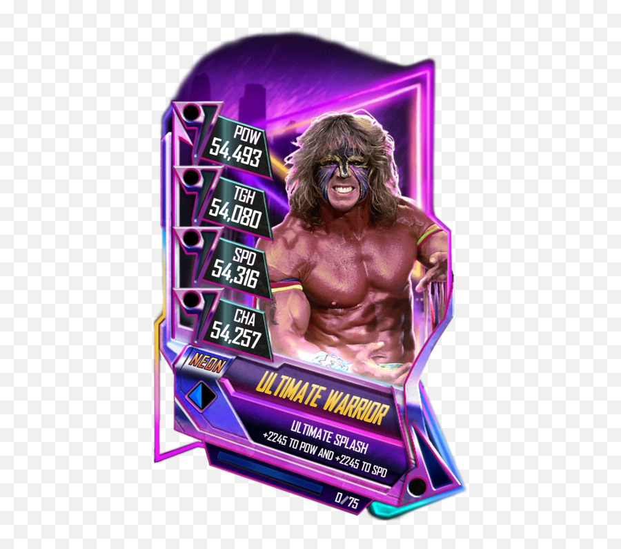Ultimate Warrior - Wwe Supercard Rey Mysterio Png,Ultimate Warrior Logo