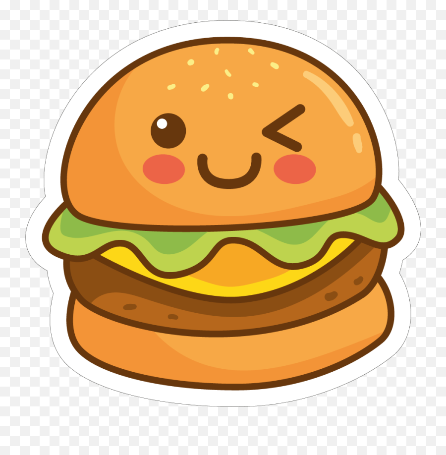 Clipart Transparent Background - Hamburger Clipart Png,Cheeseburger Transparent