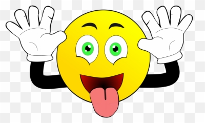 Clip Art - Funny Smiley Emoji Png