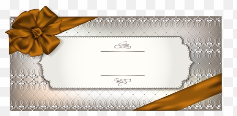 Library Of Christmas Gift Certificate Clip Freeuse - Gift Card Label Template png