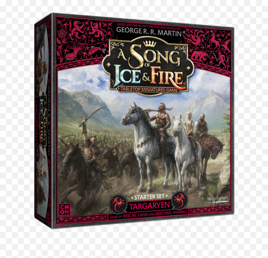 A Song Of Ice U0026 Fire Targaryen Starter Set - Song Of Ice And Fire Targaryen Starter Set Png,Targaryen Png