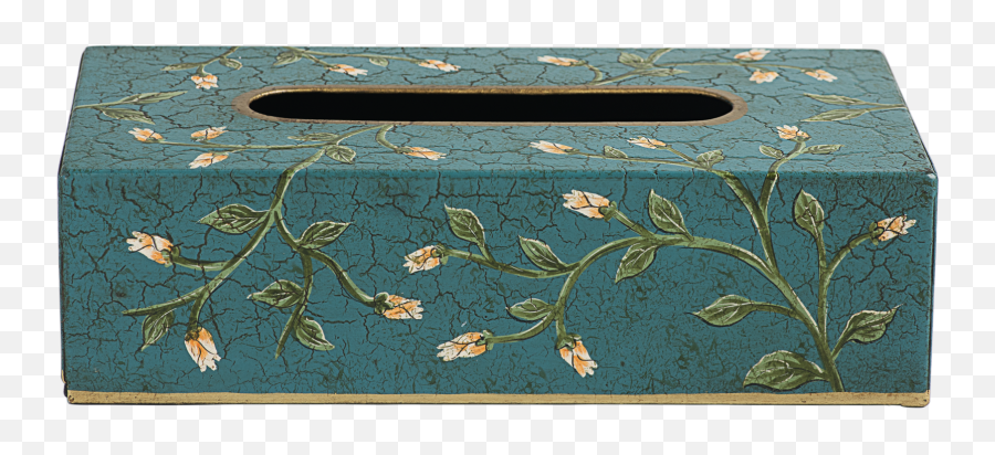 Garden Glory Tissue Box - Toleware Curocarte Coin Purse Png,Tissue Box Png