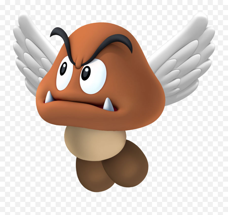 Download Paper Mario Paragoomba For Kids - Paragoomba Png Mario Paragoomba Hd Png,Goomba Png