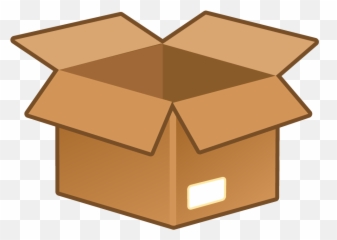 Cardboard Box Png - Cardboard Box Cartoon Png,Cardboard Png