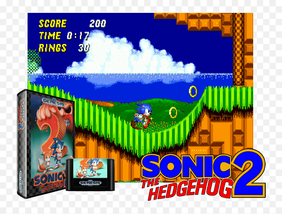 Top 10 Genesismega Drive Official Platformer Games - Mind Sonic Modern In Sonic 2 Png,Sonic Rings Png