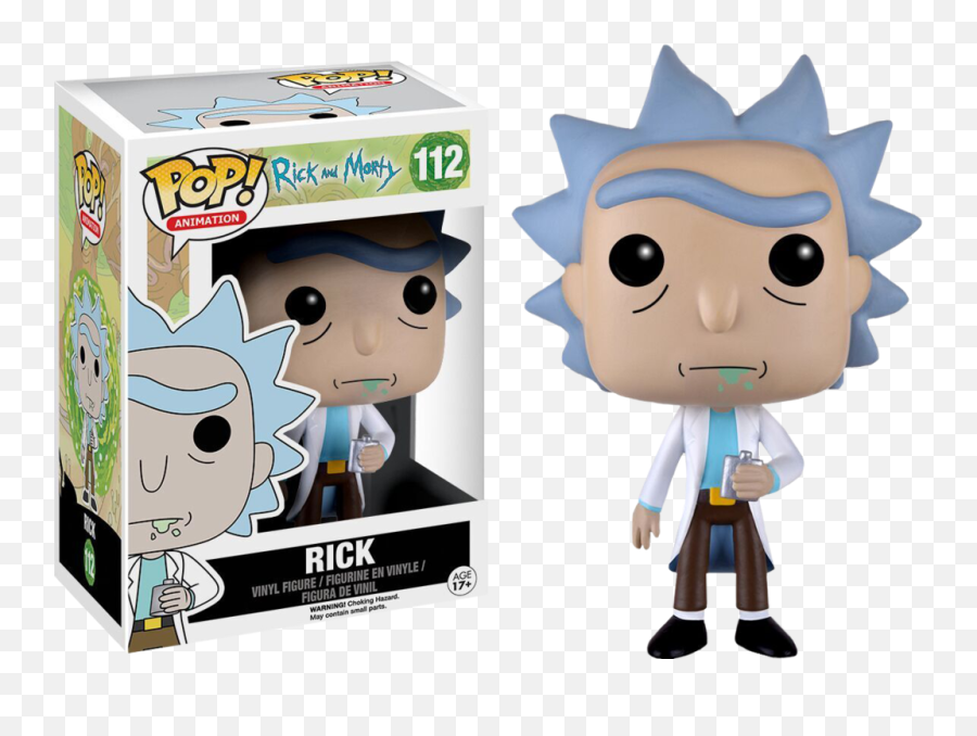 Rick And Morty - Rick Pop Vinyl Figure Pop Funko Rick And Morty Png,Rick And Morty Transparent