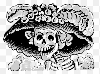 La Catrina Png Clip Arts For Web - La Catrina Clipart,Catrina Png