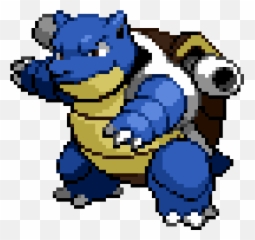 Blastoise Cross Stitch Pattern - Blastoise Pixel Art Png,Blastoise Png