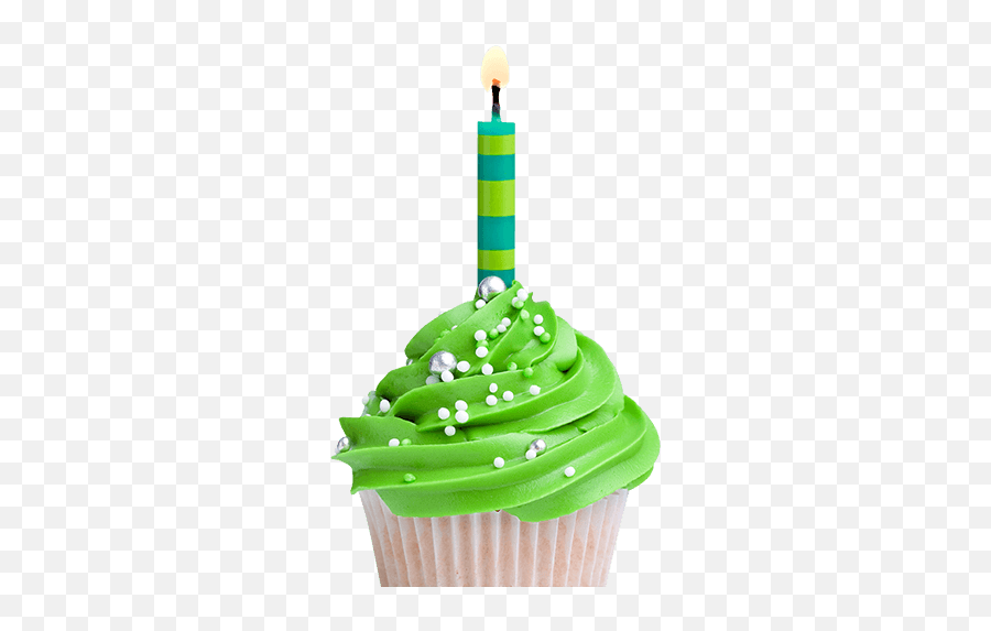 Birthday Cupcake Transparent Background - Transparent Background Birthday Cupcake Png,Birthday Cupcake Png