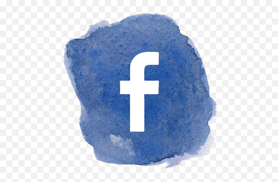 Logo Facebook Facebooklogo Fb F Sticker - Logo Fb Png,Watercolor Logo