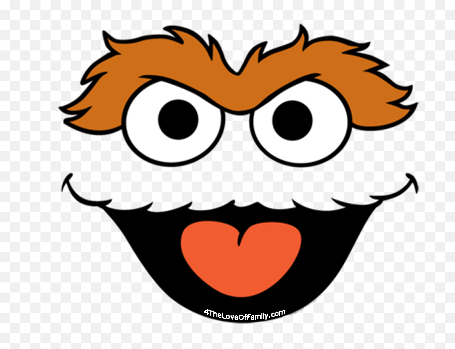 Picture Freeuse Library Could Use These For So Many - Oscar Printable Sesame Street Faces Png,Could Png
