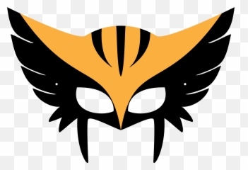 Printable Batman Worksheets And - Hawkgirl Mask png