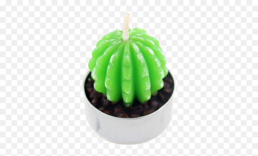 Download Wholesale Cute Shaped Cactus Candle Green Plant - Flowerpot Png,Cute Cactus Png